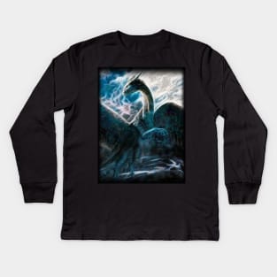 Saphira The Dragon From The Hit Eragon Movie Kids Long Sleeve T-Shirt